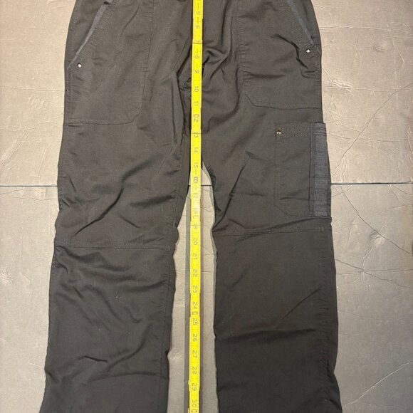 Purple Label Yoga- Healing Hands- Scrub Pants — Size XS — Black - Picture 6 of 6